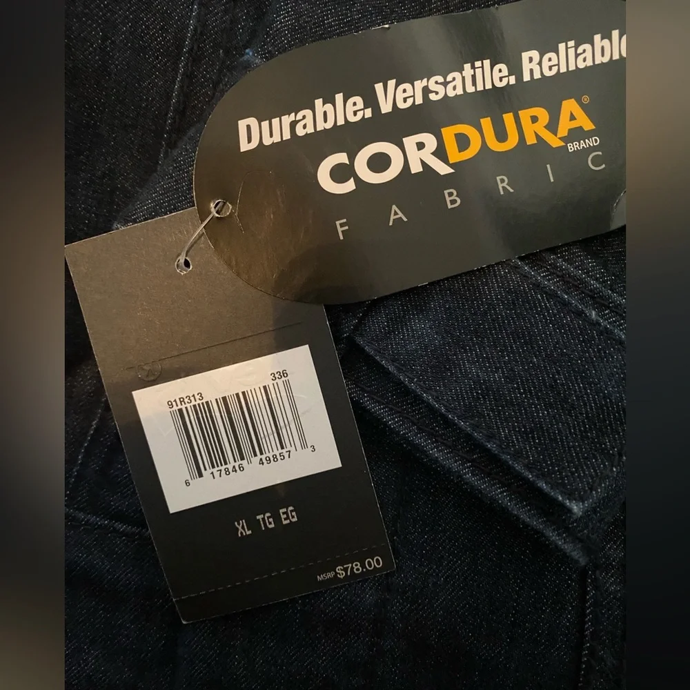 Levi's Indigo Denim Jacket brand new - Picture 6 of 7